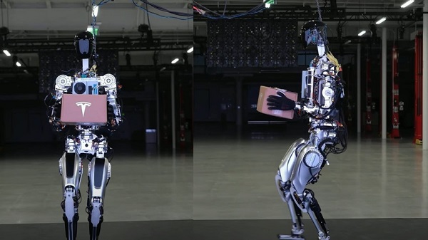 تقديم أول روبوت من شركة تسلا الأمريكية - يشبه الإنسان