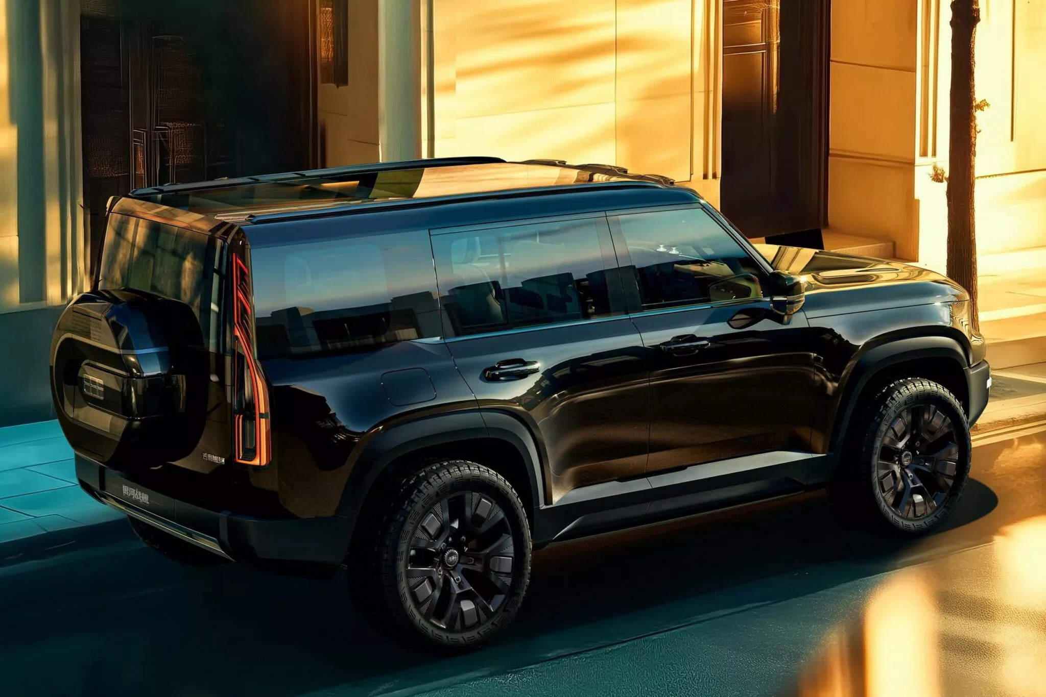 الكشف الرسمي عن جيلي جالاكسي كروزر الجديدة - SUV للطرق الوعرة
