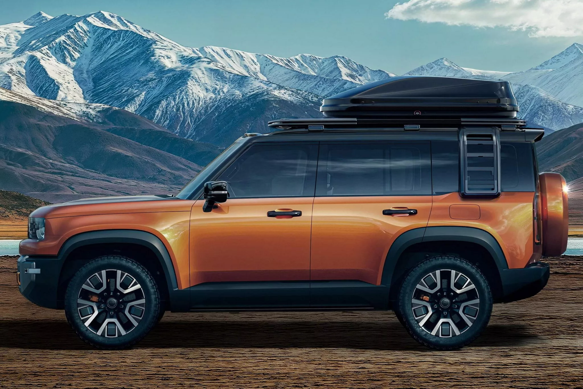 الكشف الرسمي عن جيلي جالاكسي كروزر الجديدة - SUV للطرق الوعرة