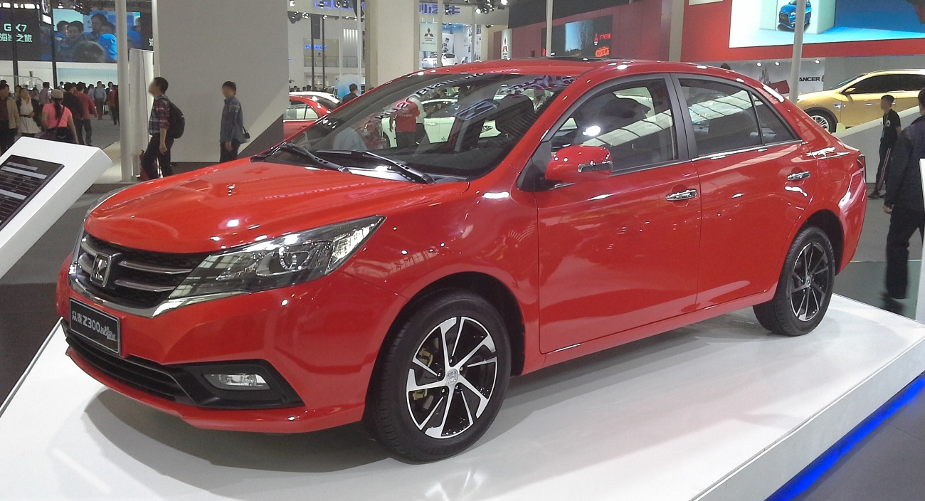 Характеристики zotye z300
